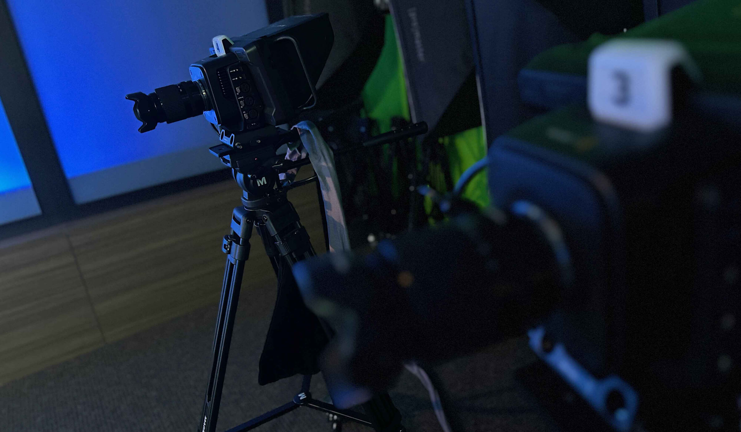 Start your video podcast in Two Brothers full video production studio.