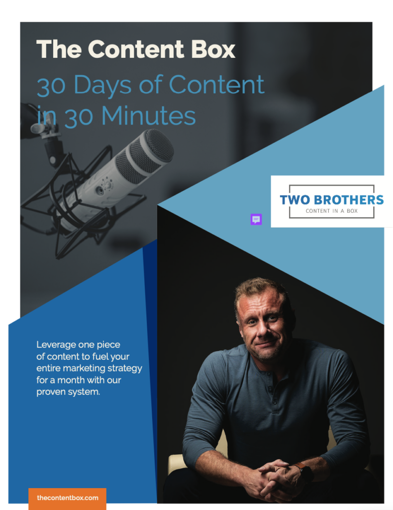 Image featuring the 30 days of content in 30 minutes worksheet PDF download