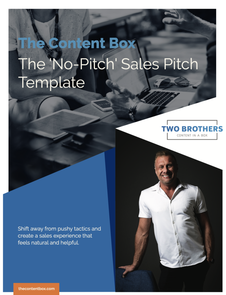 No pitch sales pitch cover image